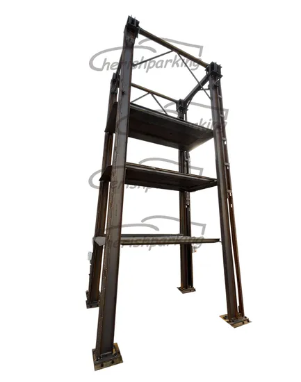 Hodafir Quad Triple Parking Automobiles Stacker Car Triple Stacker Parking Structure Car Lift