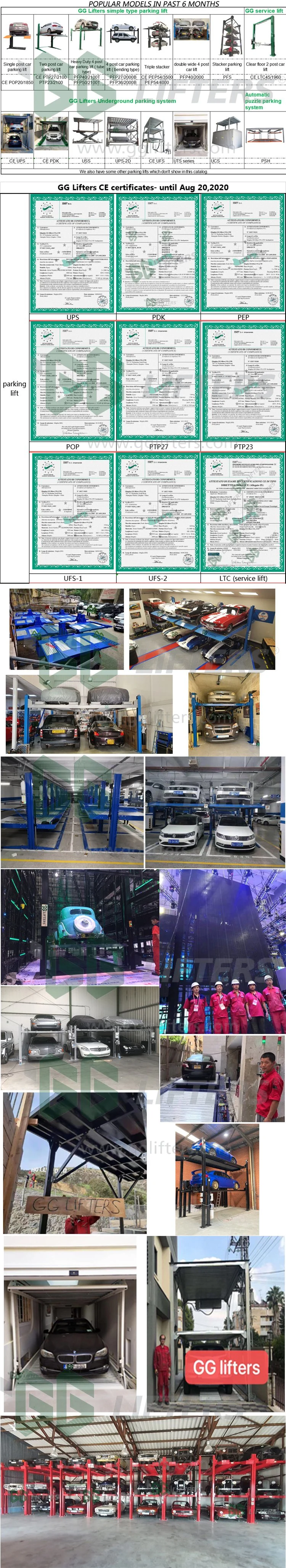 Chinese supplier car parking solution car parking equipment automatic puzzle car parking system