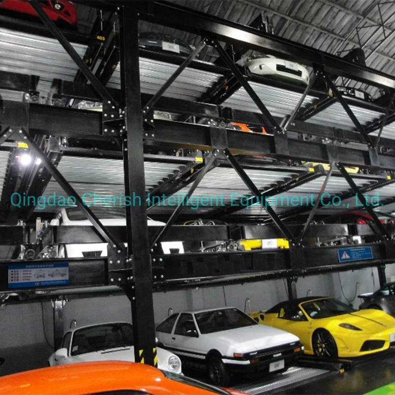 Mechanical Puzzle Park Equipment Automated Car Stacker Multilevel Parking System Automated Stacker Car Parking System 4 Layer