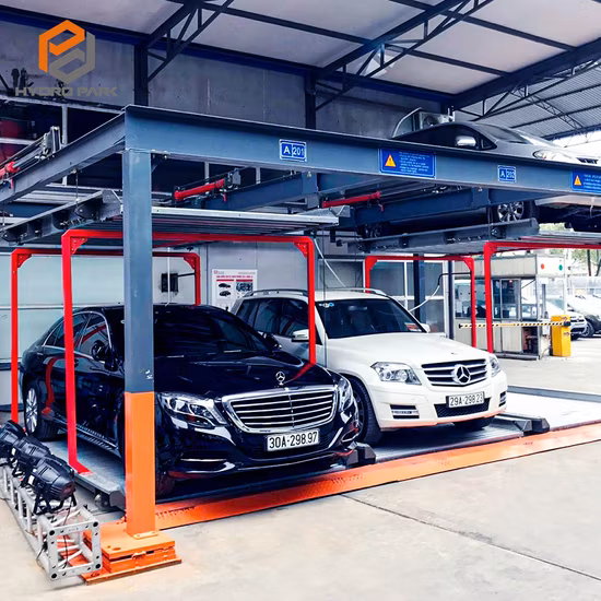 Factory Direct Price Auto Mobile Puzzle Car 2 Floor Lift Parking System