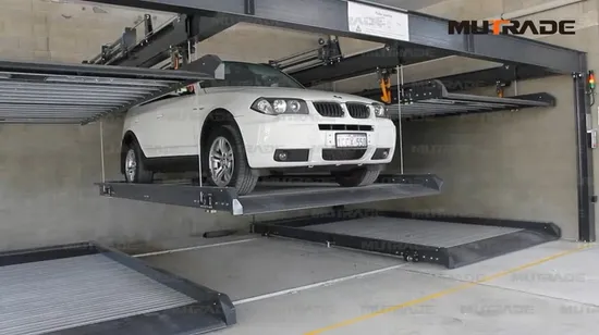 Factory Direct Price Auto Mobile Puzzle Car 2 Floor Lift Parking System