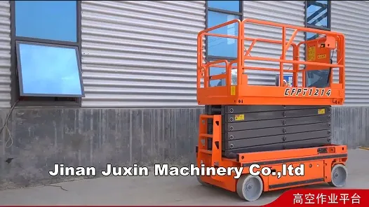 8m 10m 12m toute nouvelle plate-forme élévatrice de Table de ciseaux de travail aérien hydraulique autopropulsée Portable