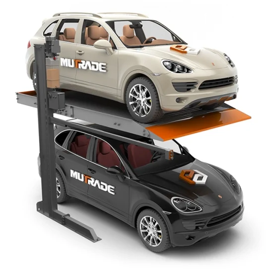 Système de stationnement de voiture à 2 poteaux TUV 2 High Stacker Parking Lift