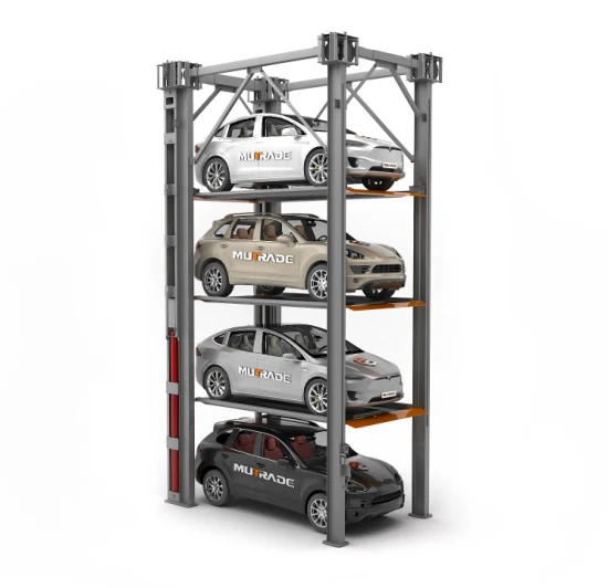 Ascenseur de stationnement de voiture Quad Stacker efficace avec CE TUV Eac